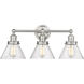 Eyden 3 Light 25.88 inch Brushed Nickel Bathroom Vanity Light Wall Light